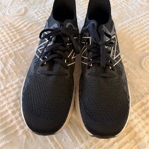New Balance Black and White Athletic Shoes
